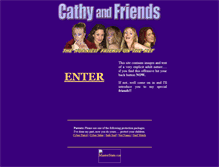 Tablet Screenshot of cathyandfriends.com